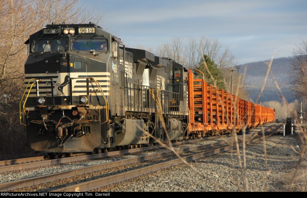 NS 9619 on rail train 920